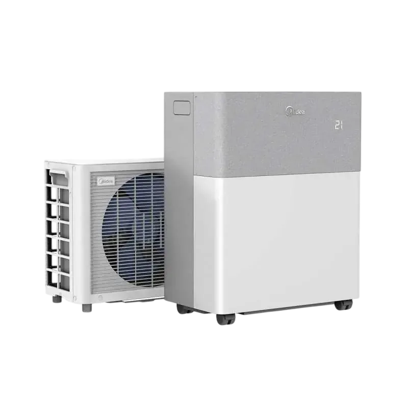 Climatiseur Midea PortaSplit avec unité intérieure et unité extérieure
